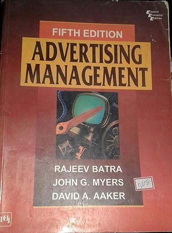 Advertising Management by Meyers,Aaker, Batra