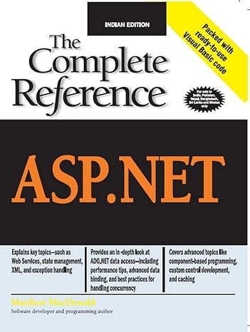 ASP.NET THE COMPLETE REFERENCE by Matthew Macdonald