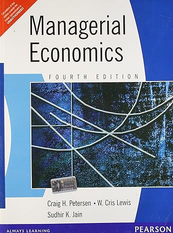 Managerial Economics by PETER/JAIN