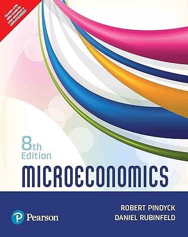 Microeconomics by Robert Pindyck , Daniel Rubinfeld