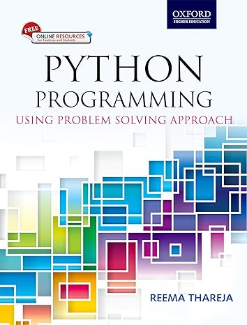 PYTHON PROBLEM SOLVING APPROACH