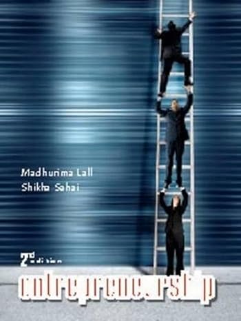 Entrepreneurship by Madhurima Lall,Shikha Sahai