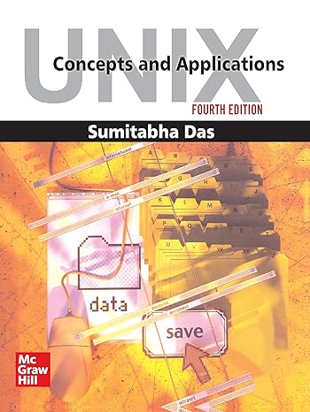 UNIX Concepts and Applications