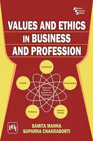 Values & Ethics in Business and Profession