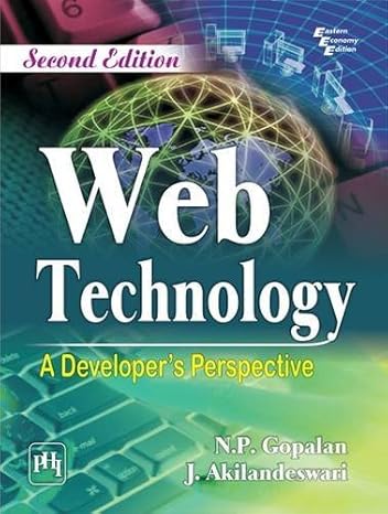 Web Technology: A Developer's Perspective