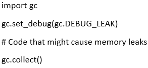 garbage collection py