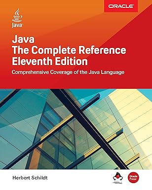 Java The Complete Reference by Herbert Schildt