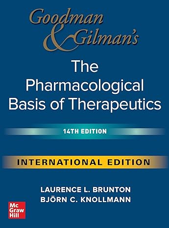 GOODMAN & GILMANS THE PHARMACOLOGICAL BASIS OF THERAPEUTICS