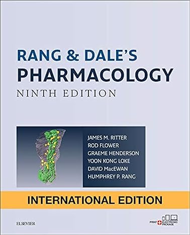 RANG & DALE'S PHARMACOLOGY by Ritter